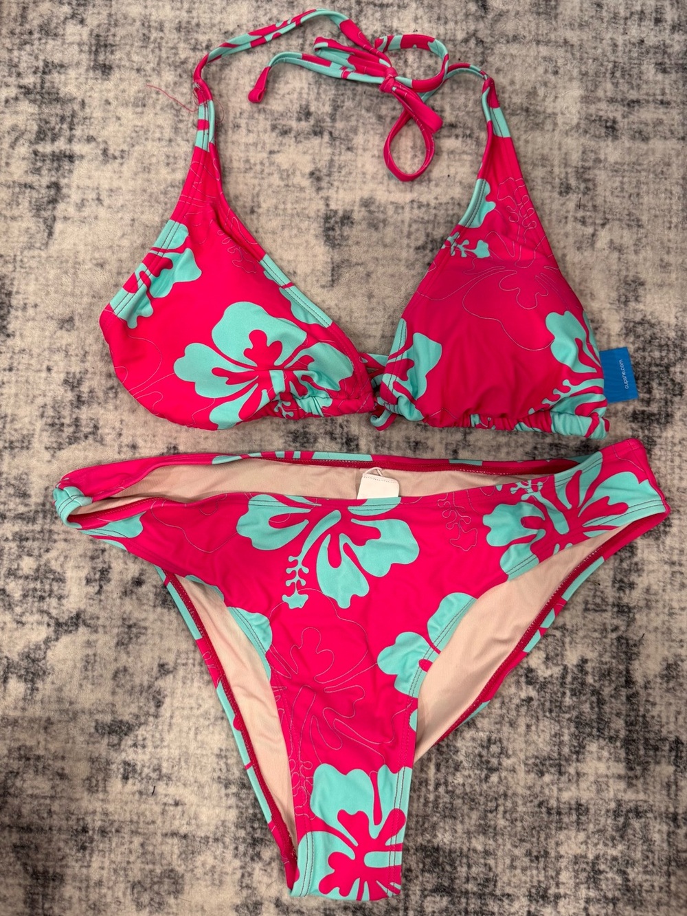 Cup She Coconut Girl Tropical Bikini Set